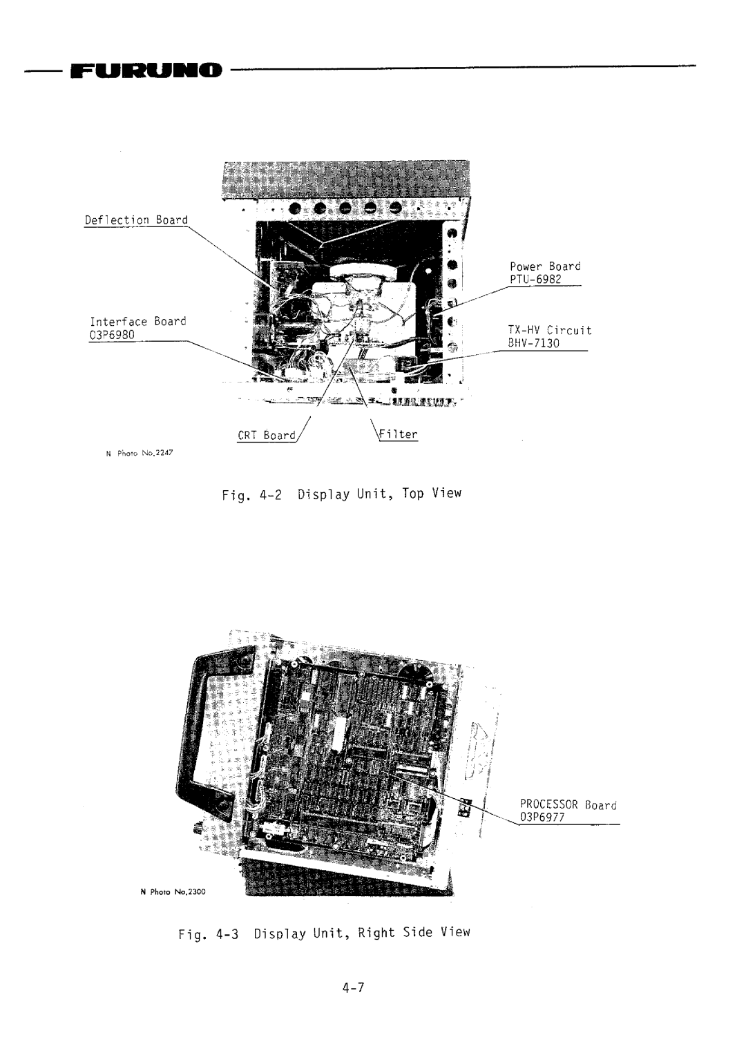 Furuno FR-1510DA manual 