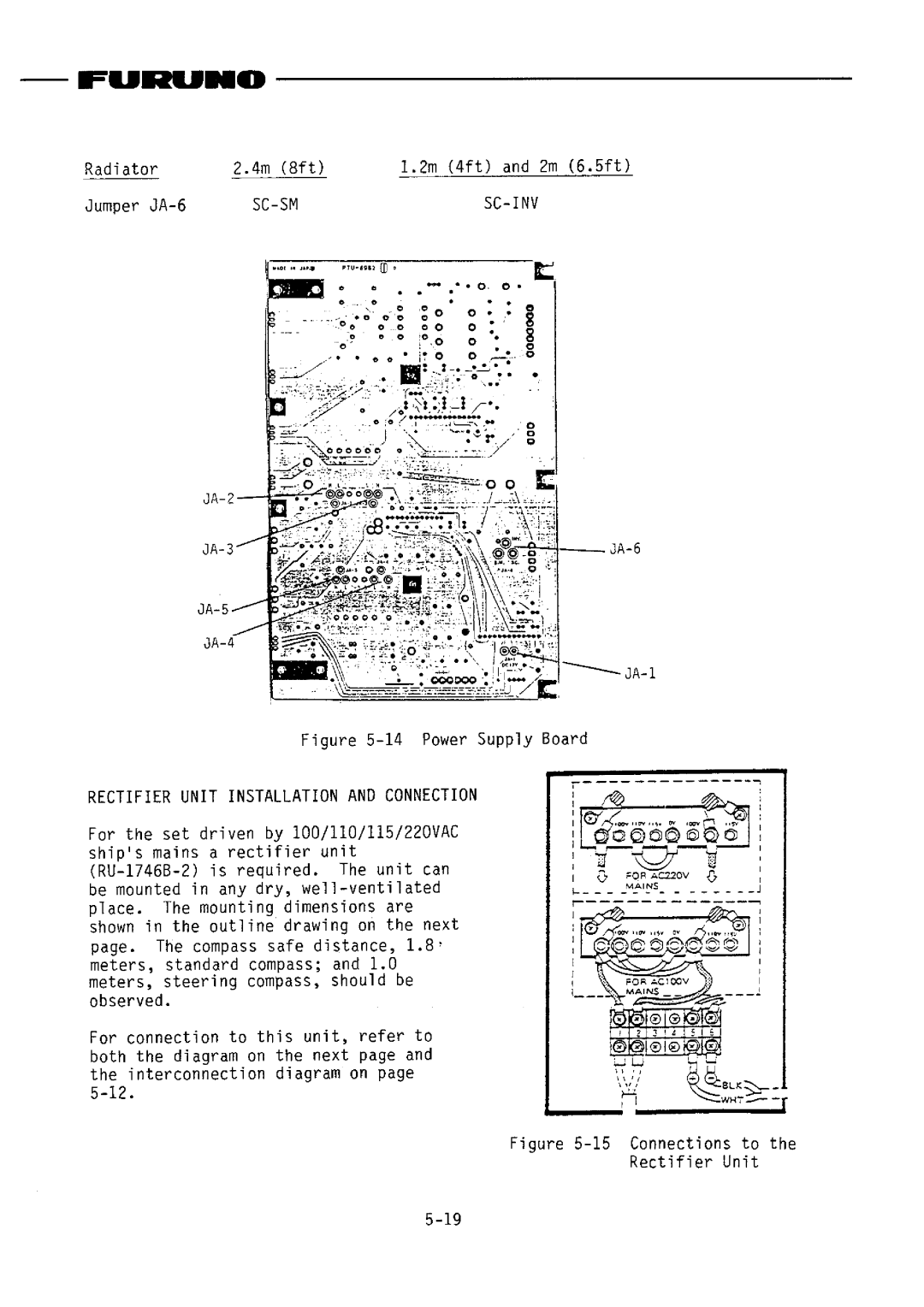 Furuno FR-1510DA manual 