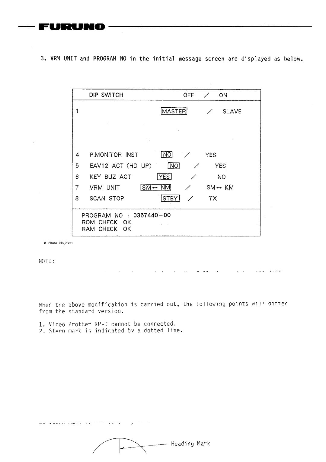 Furuno FR-1510DA manual 