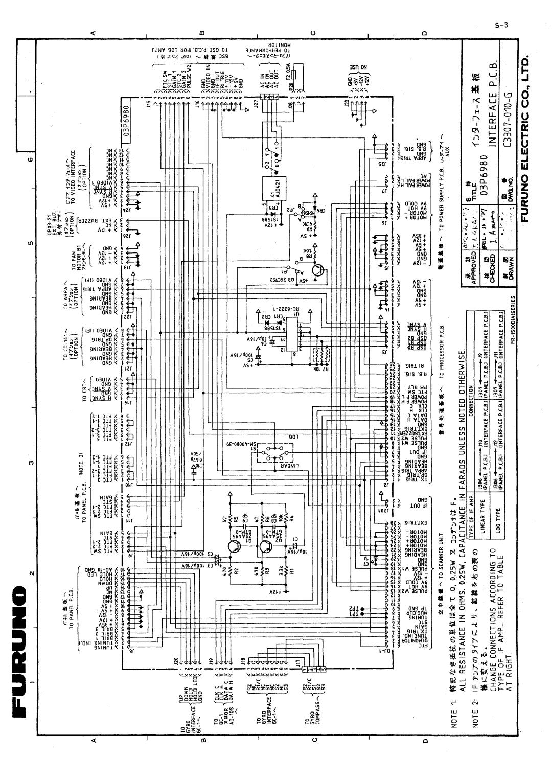 Furuno FR-1510DA manual 