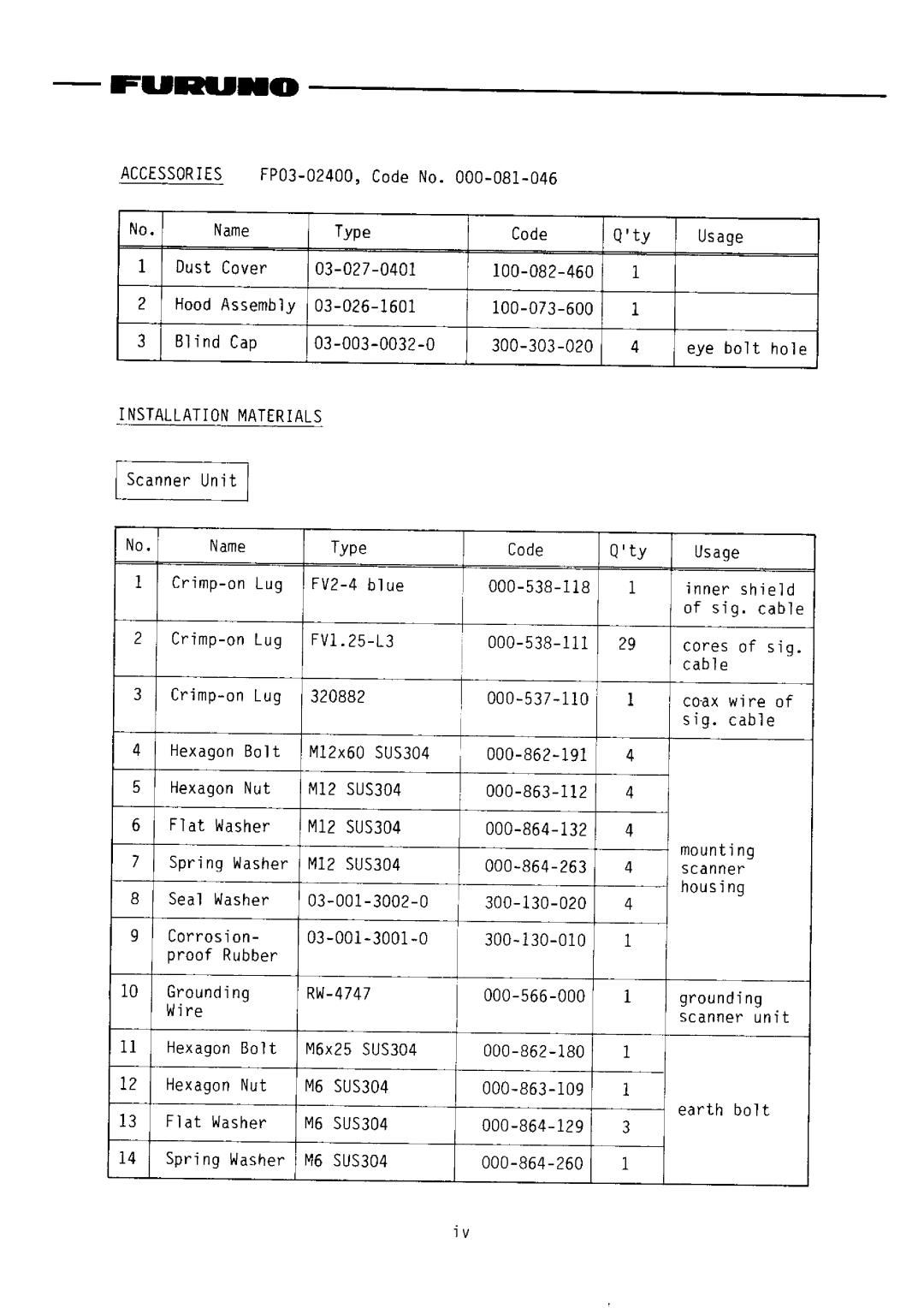 Furuno FR-2010 manual 