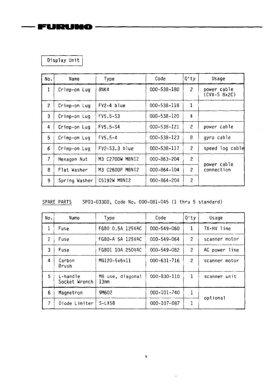 Furuno FR-2010 manual 