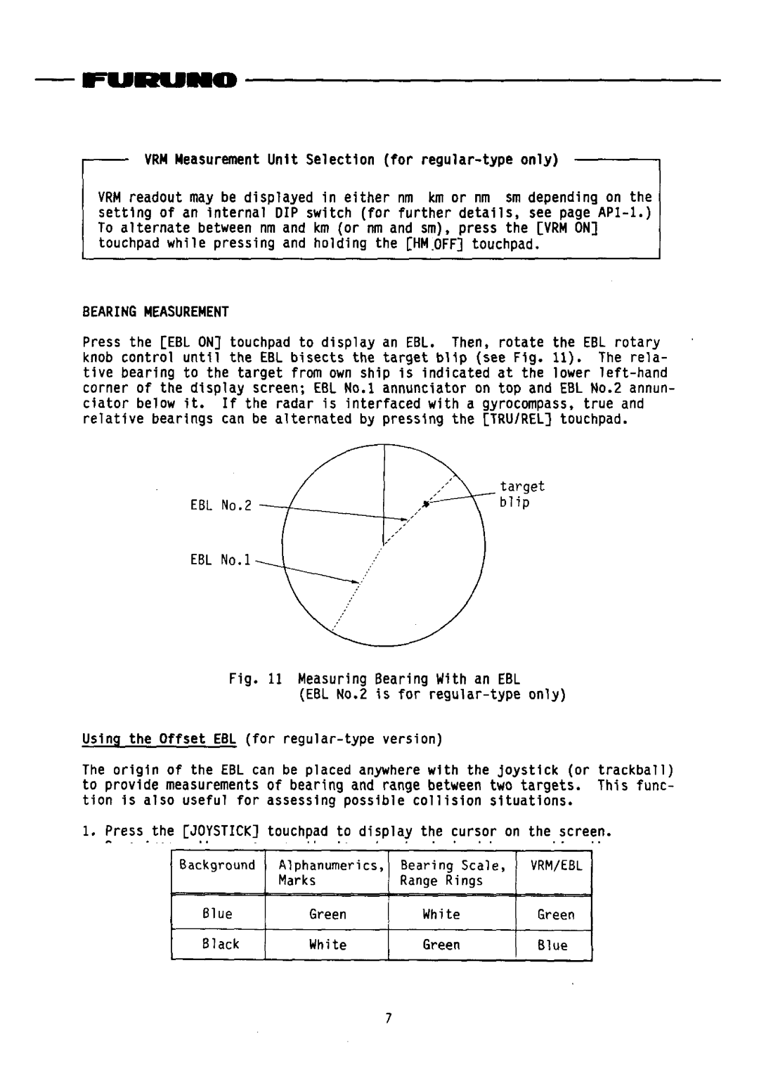 Furuno FR-2010 manual 