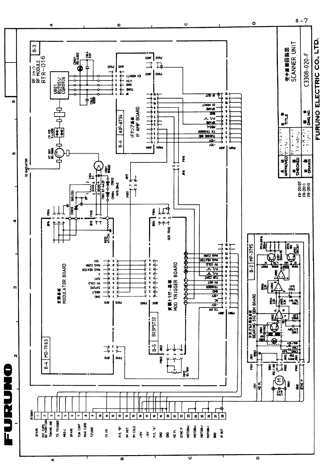 Furuno FR-2010 manual 