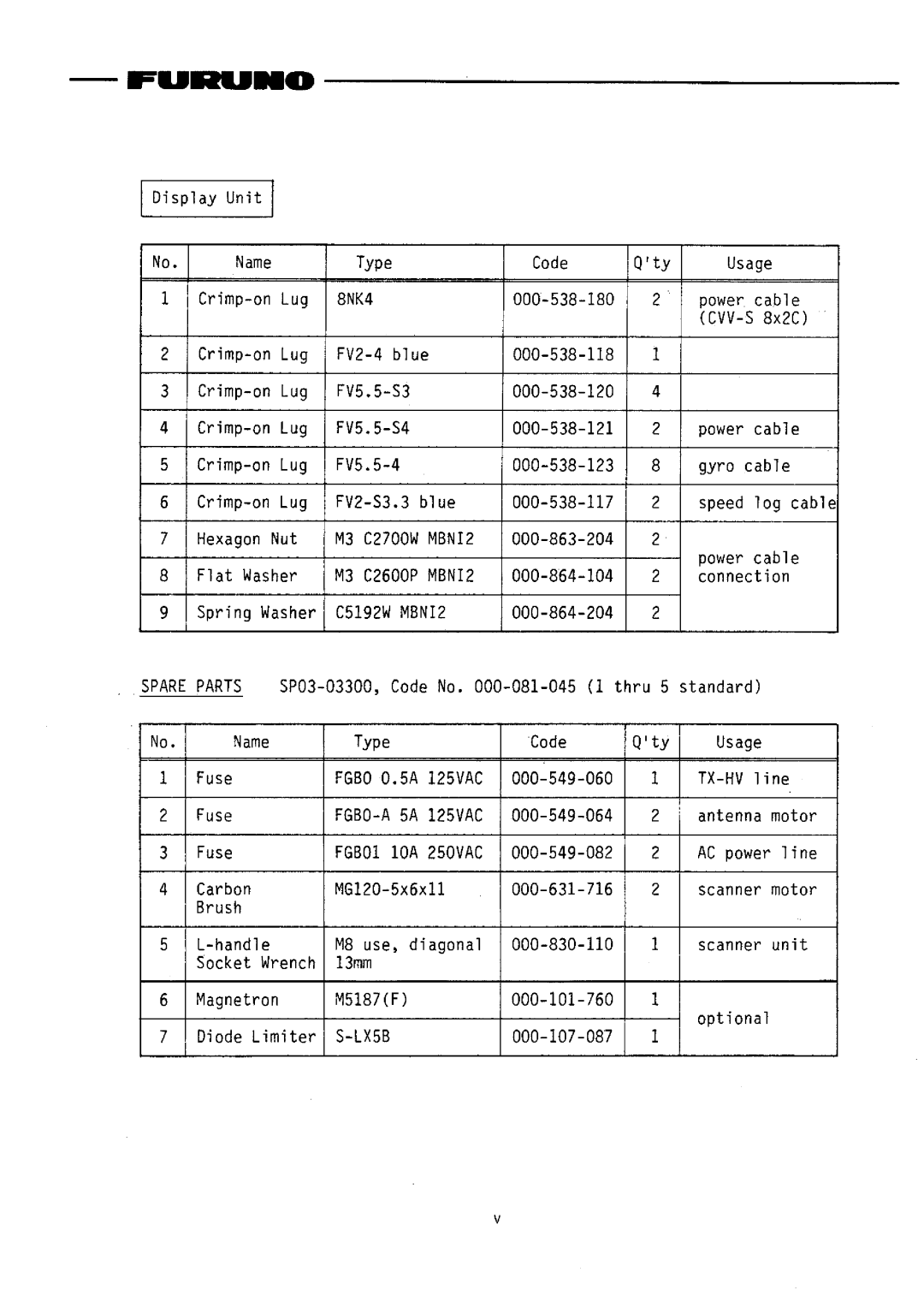 Furuno FR-2020 manual 