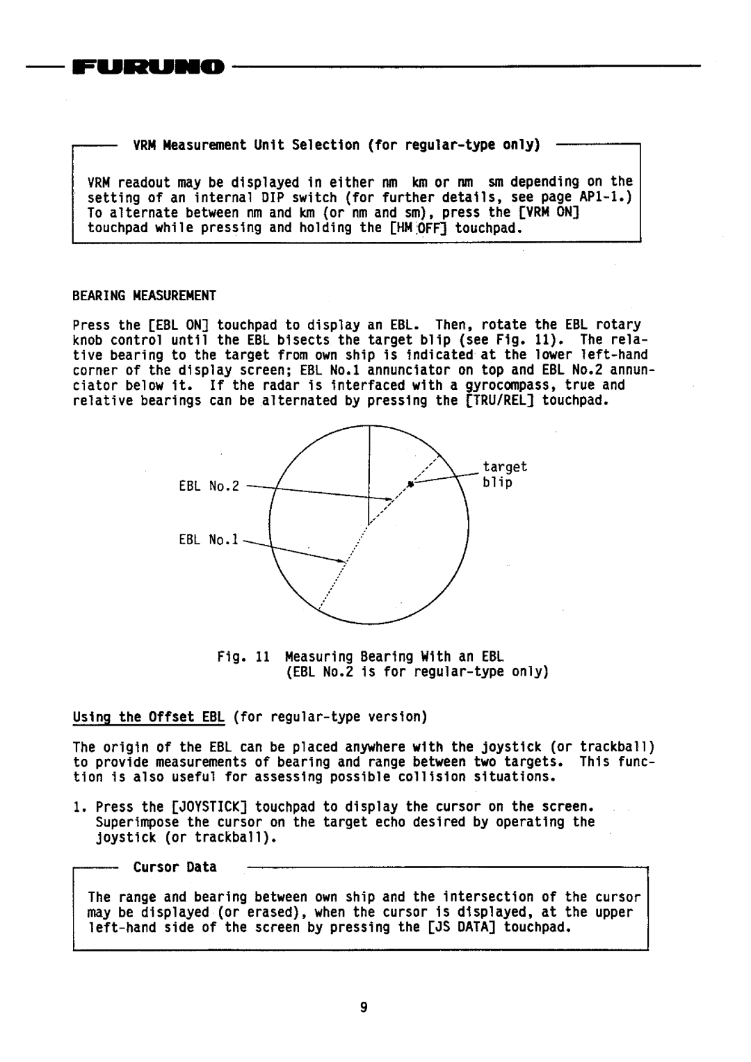 Furuno FR-2020 manual 