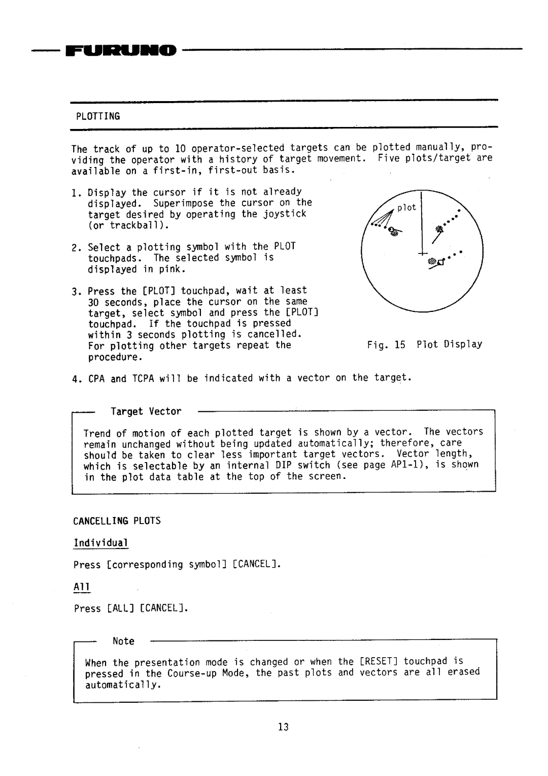 Furuno FR-2020 manual 