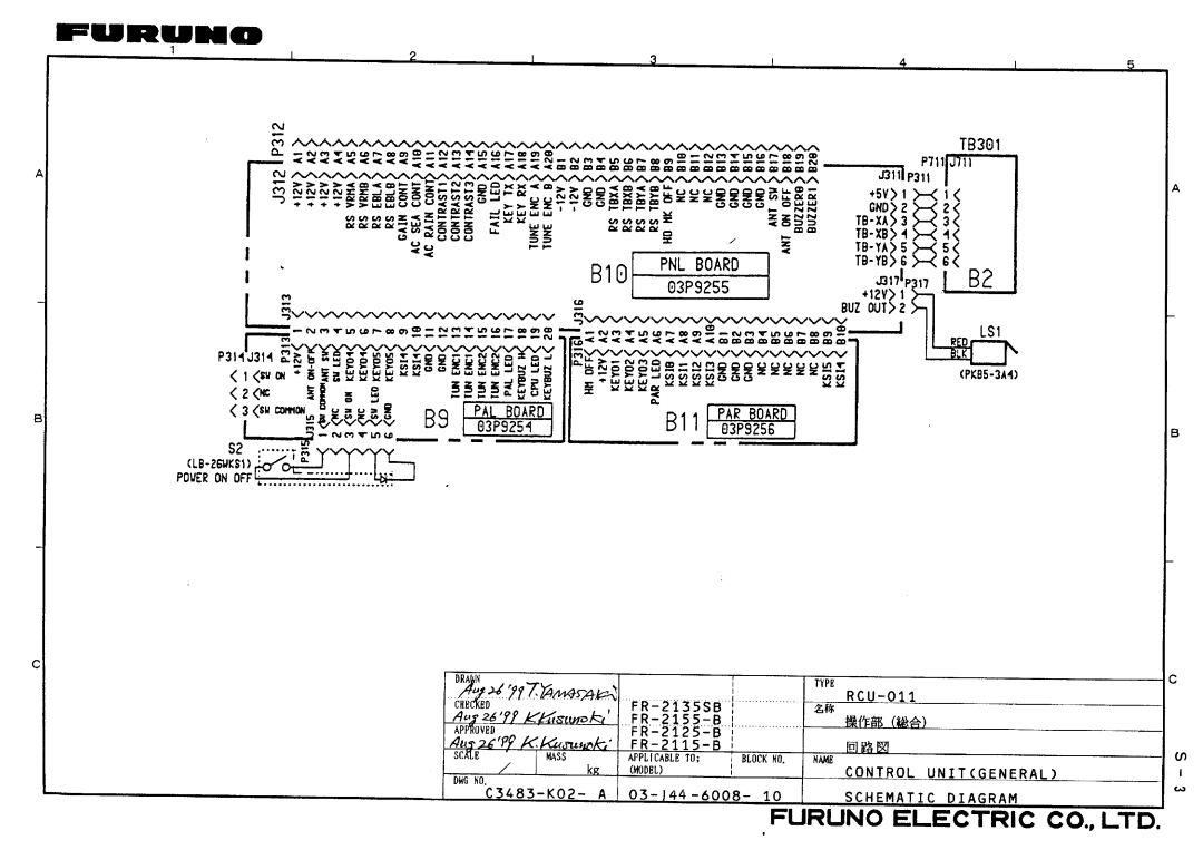 Furuno FR-2115-B installation manual 