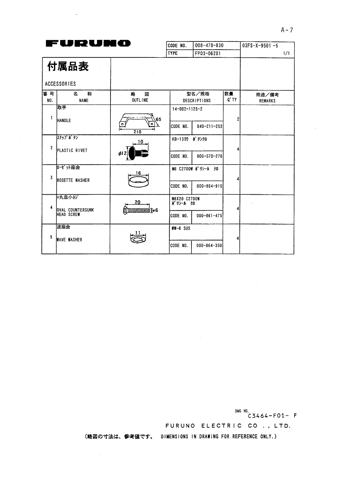 Furuno FR-2135S manual 