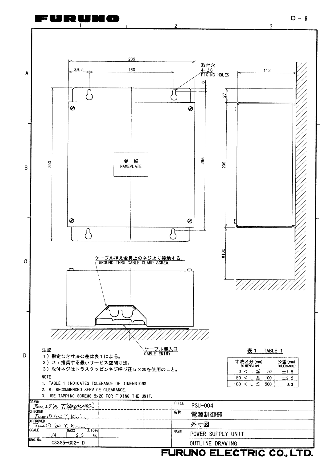 Furuno FR-2155 manual 