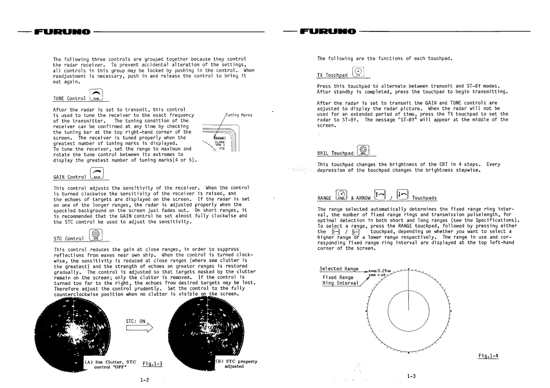 Furuno FR-604D manual 