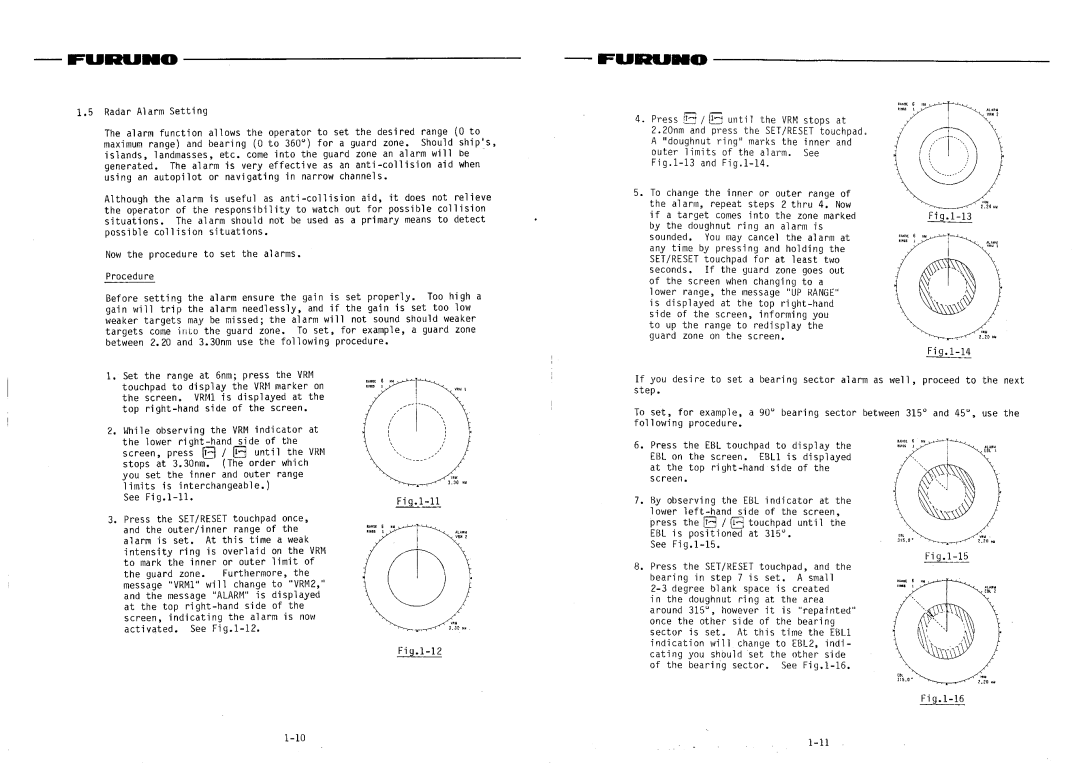 Furuno FR-604D manual 