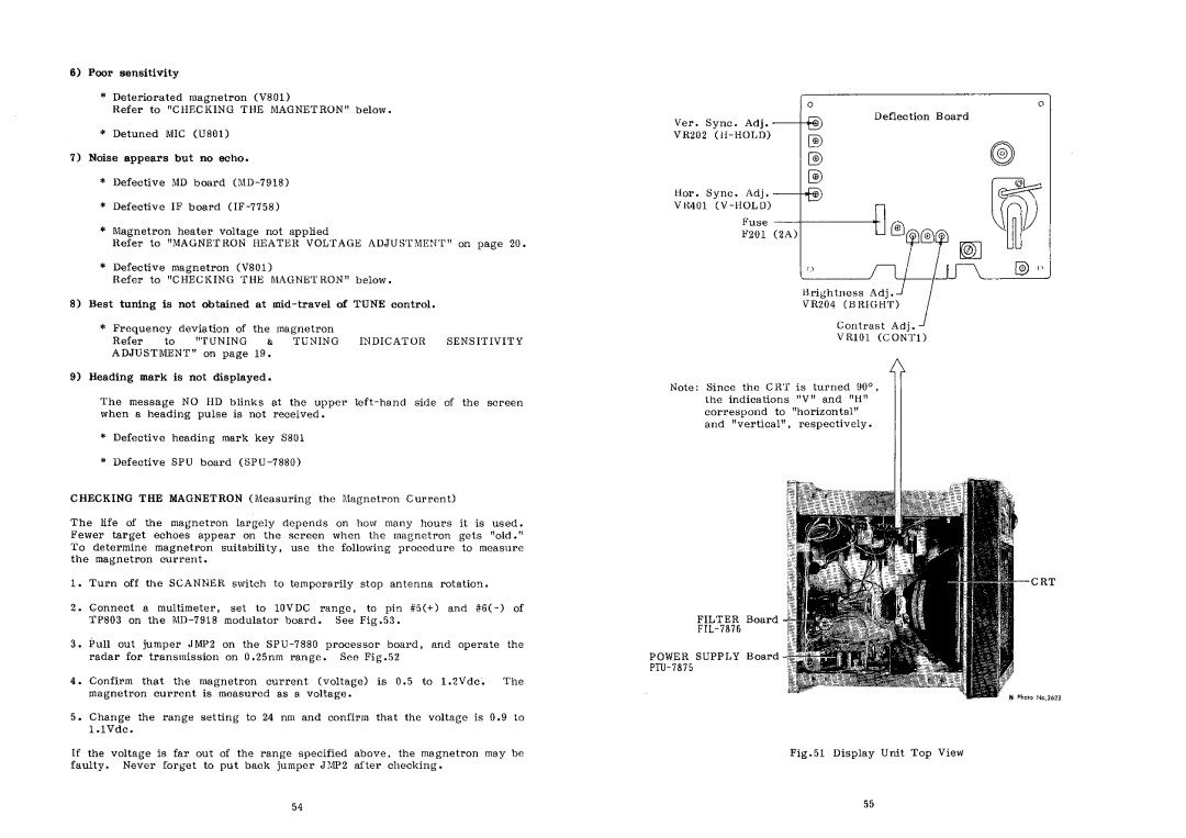 Furuno FR-7010D manual 