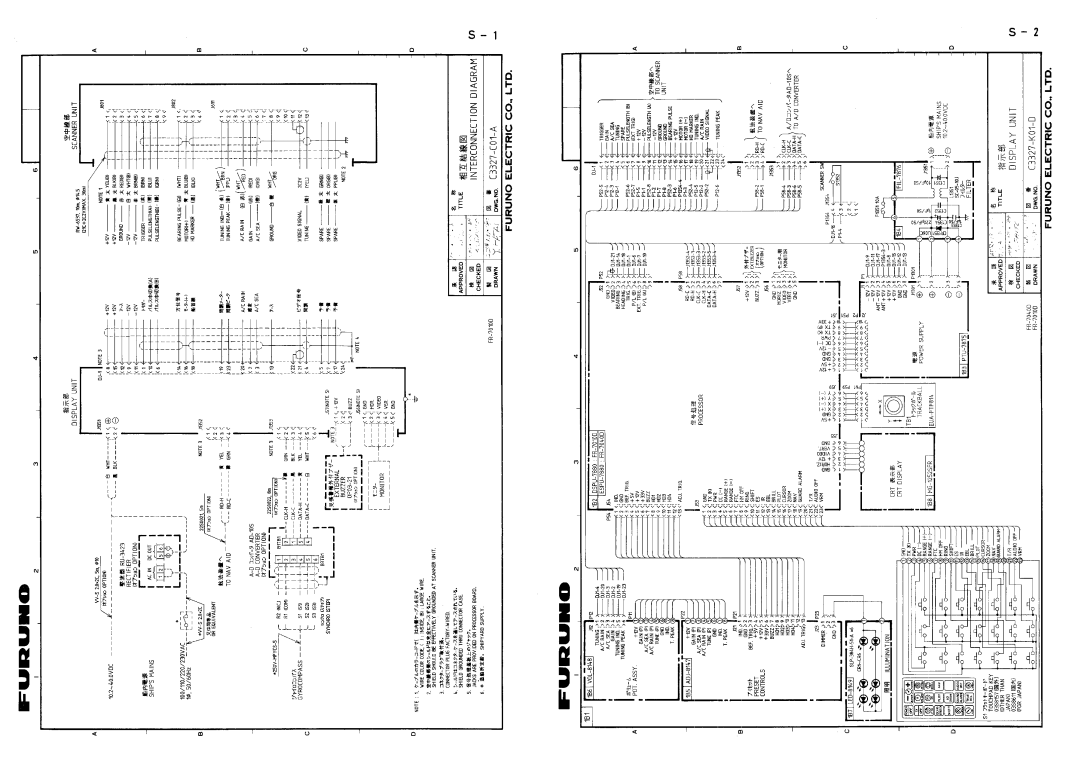 Furuno FR-7010D manual 