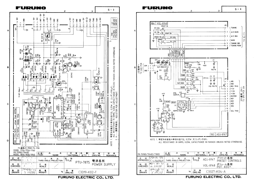 Furuno FR-7010D manual 