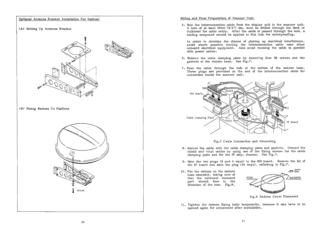 Furuno FR-7010D manual 