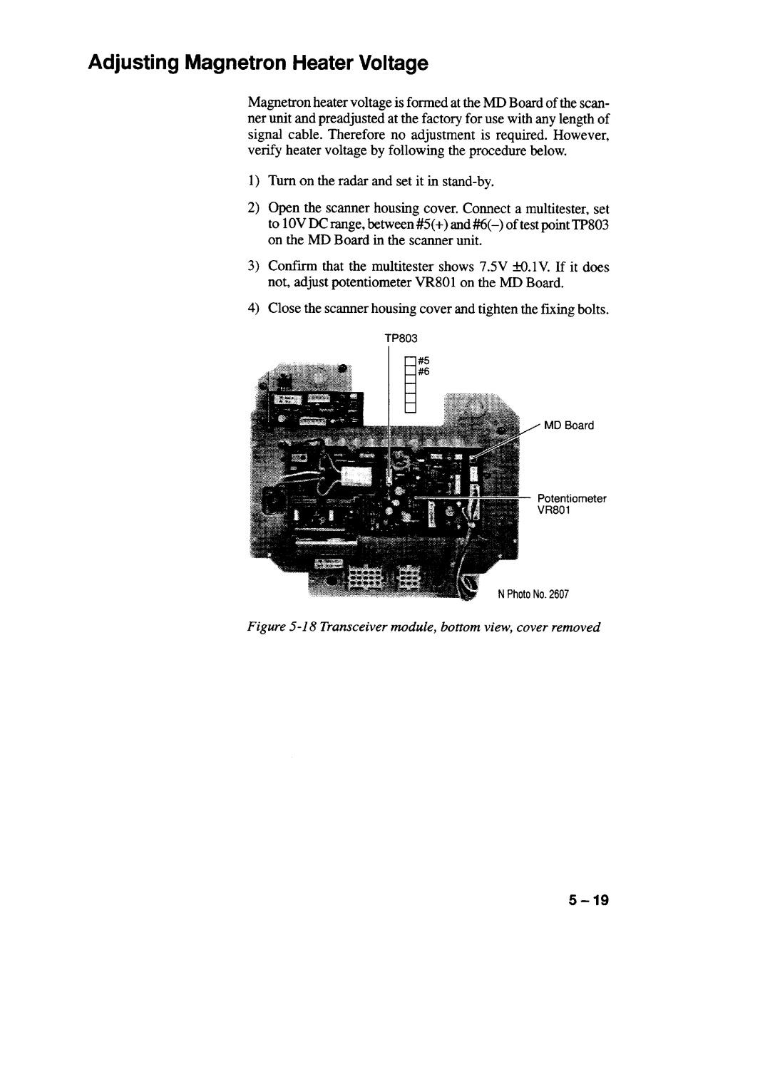 Furuno FR-7041R manual 