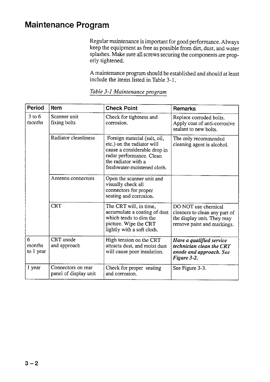 Furuno FR-7111 manual 