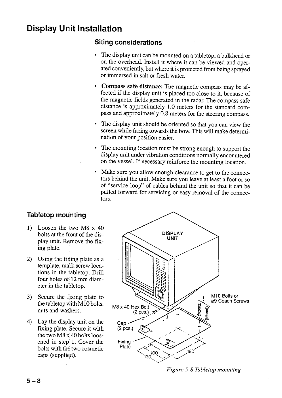 Furuno FR-7111 manual 