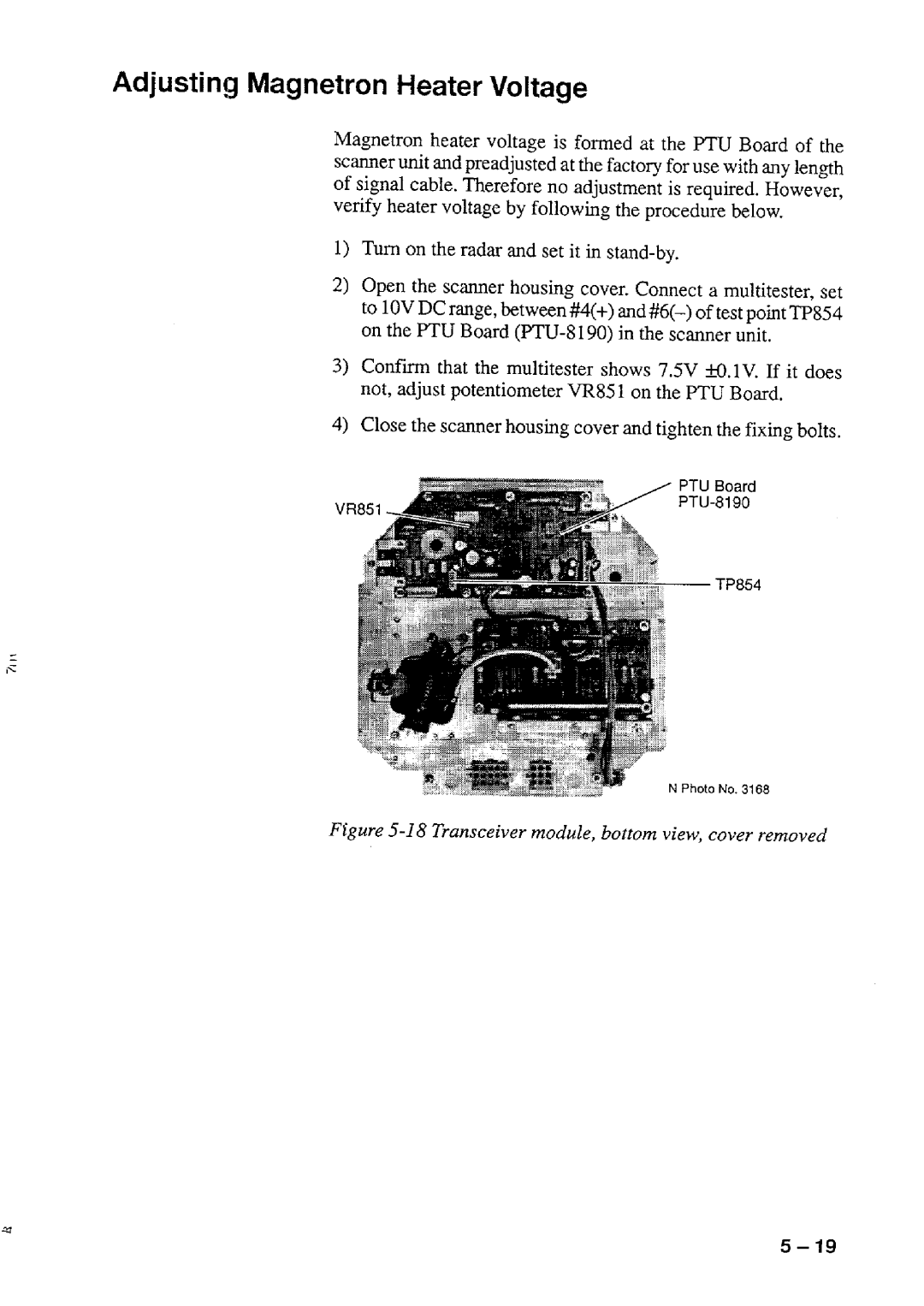 Furuno FR-7111 manual 