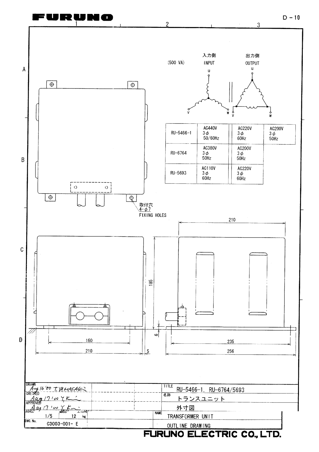 Furuno FR/FAR-2835SW/2865SW manual 