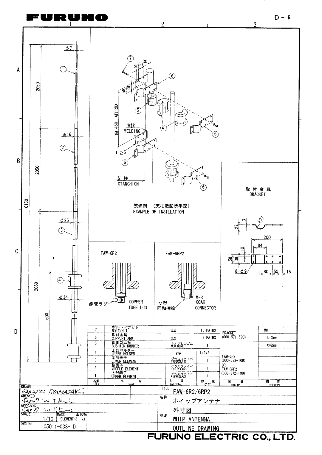 Furuno FS-1503 manual 