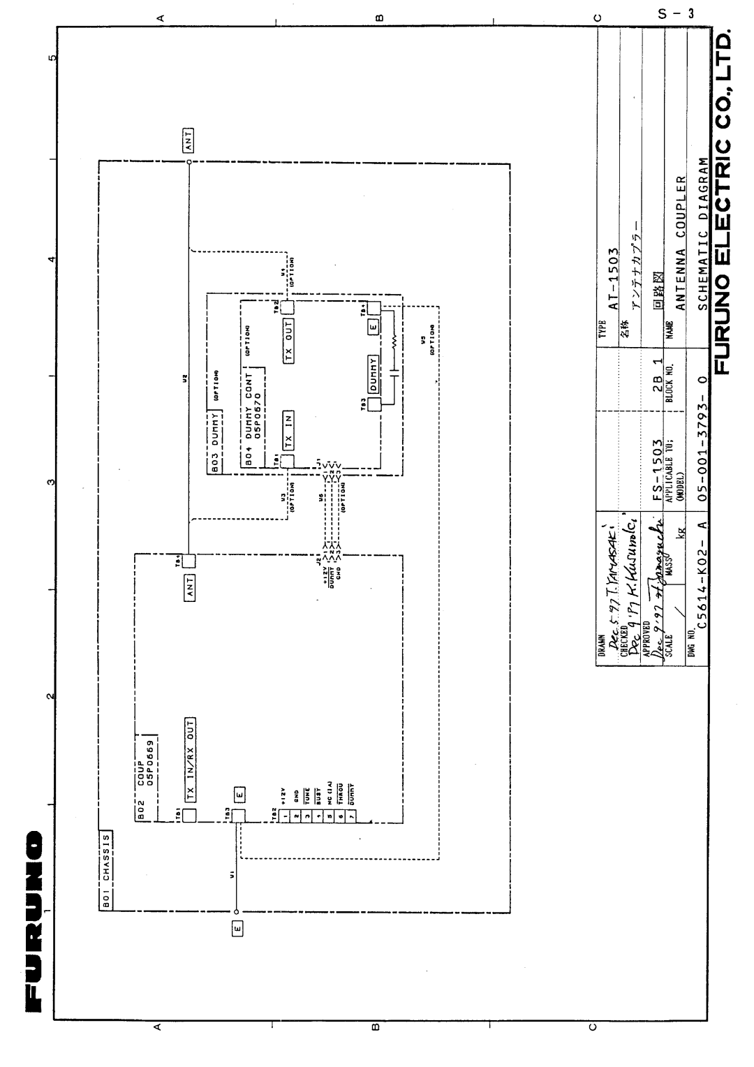 Furuno FS-1503 manual 