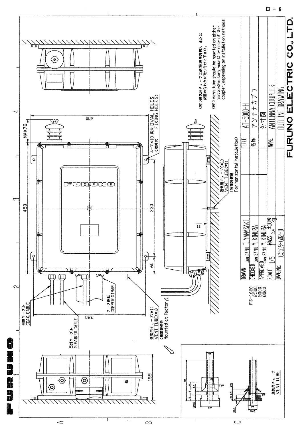 Furuno FS-5000 manual 