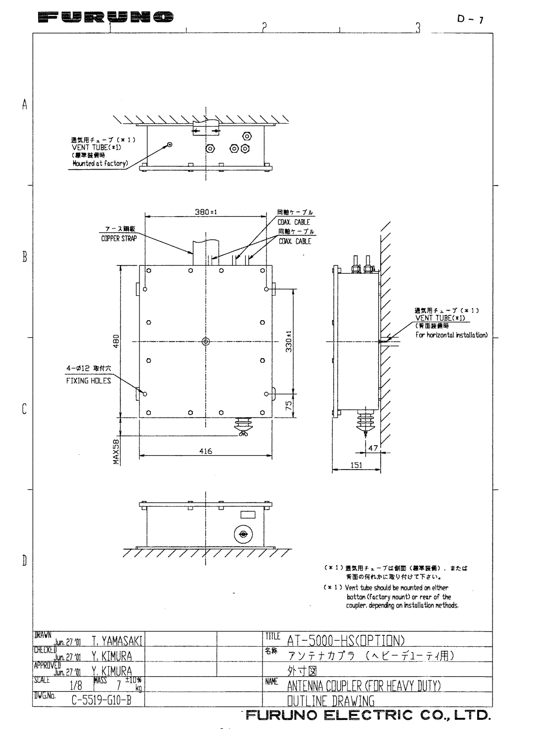 Furuno FS-5000 manual 