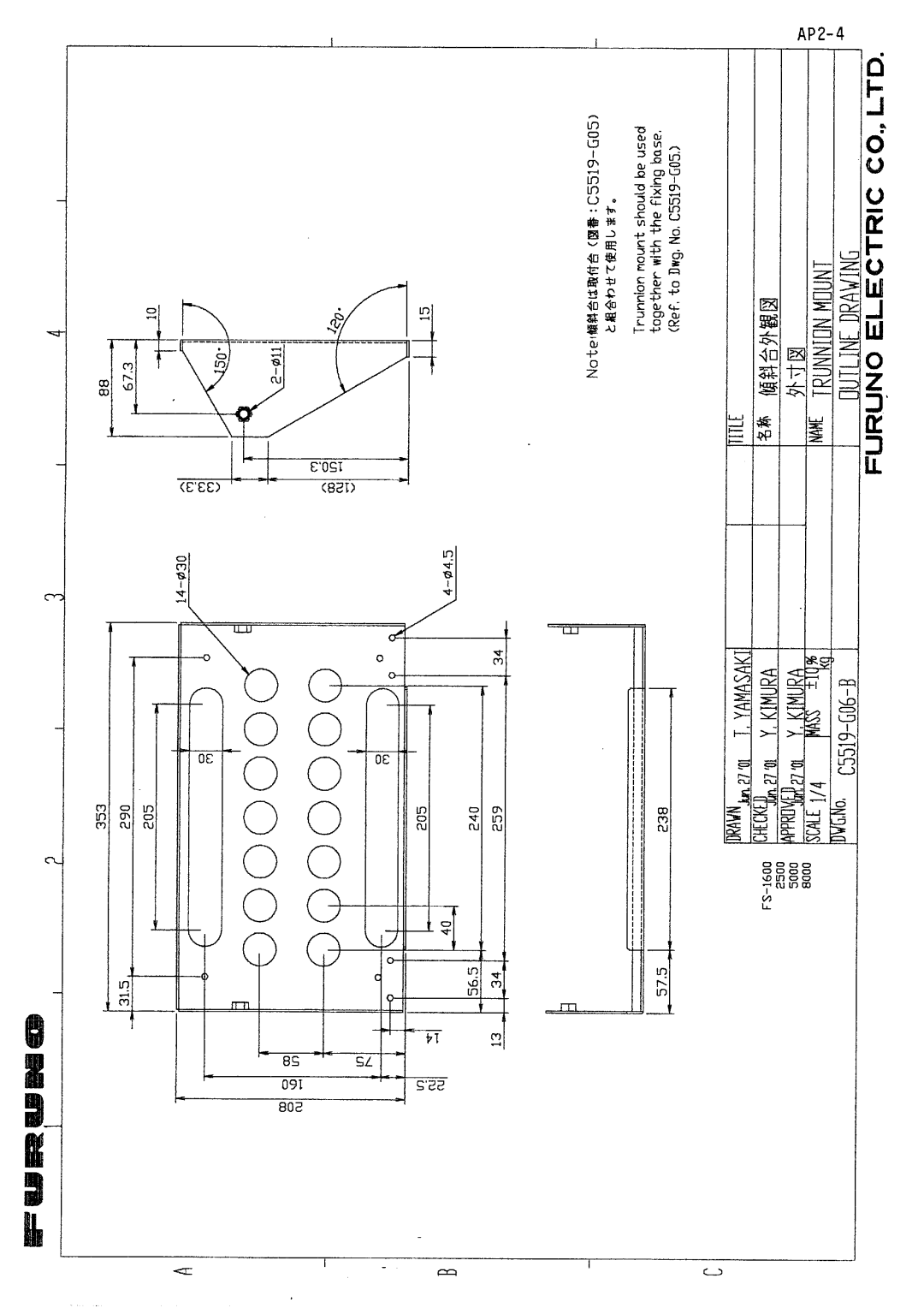 Furuno FS-5000 manual 