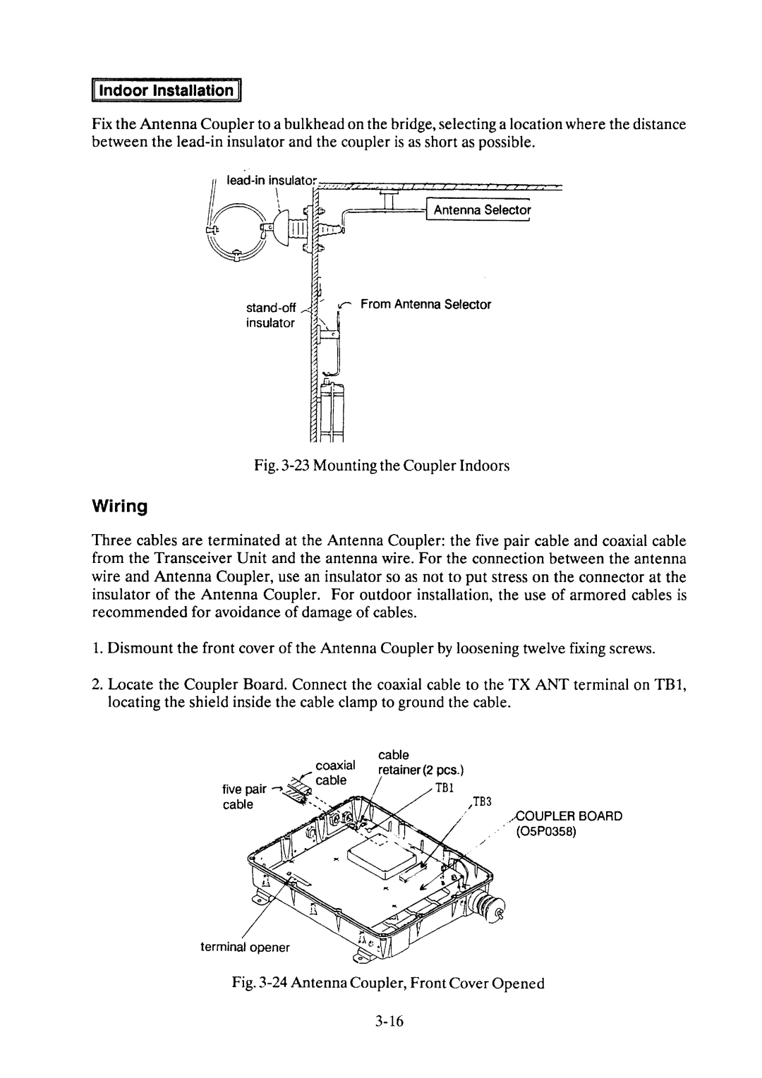 Furuno FS-5000 manual 