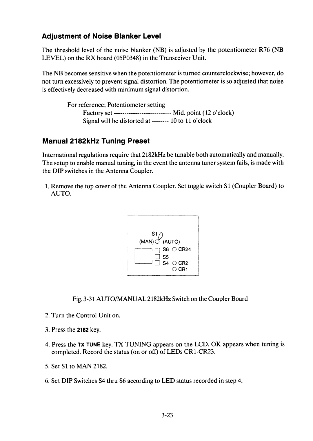 Furuno FS-5000 manual 