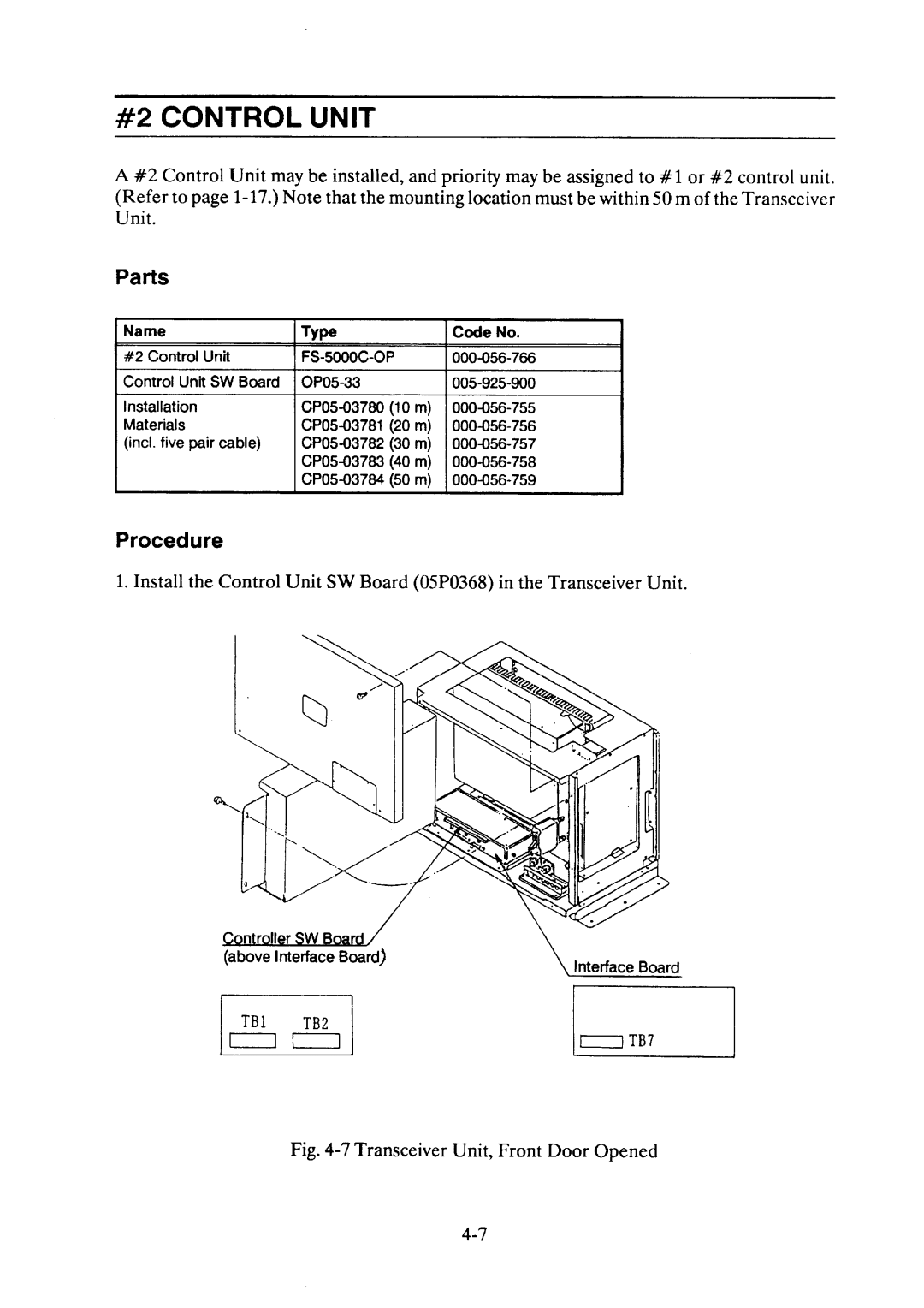 Furuno FS-5000 manual 