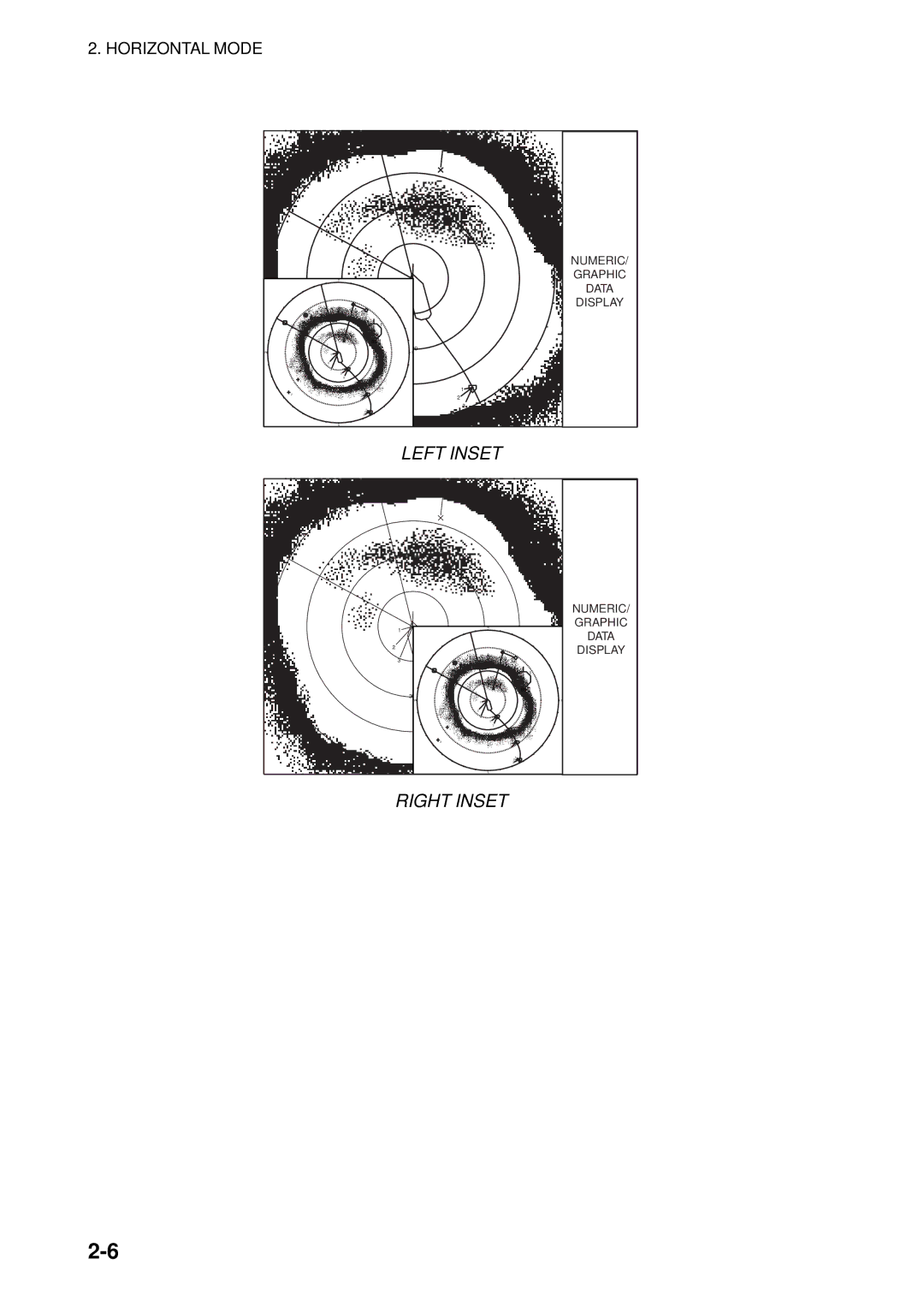 Furuno FSV-84 manual Left Inset 