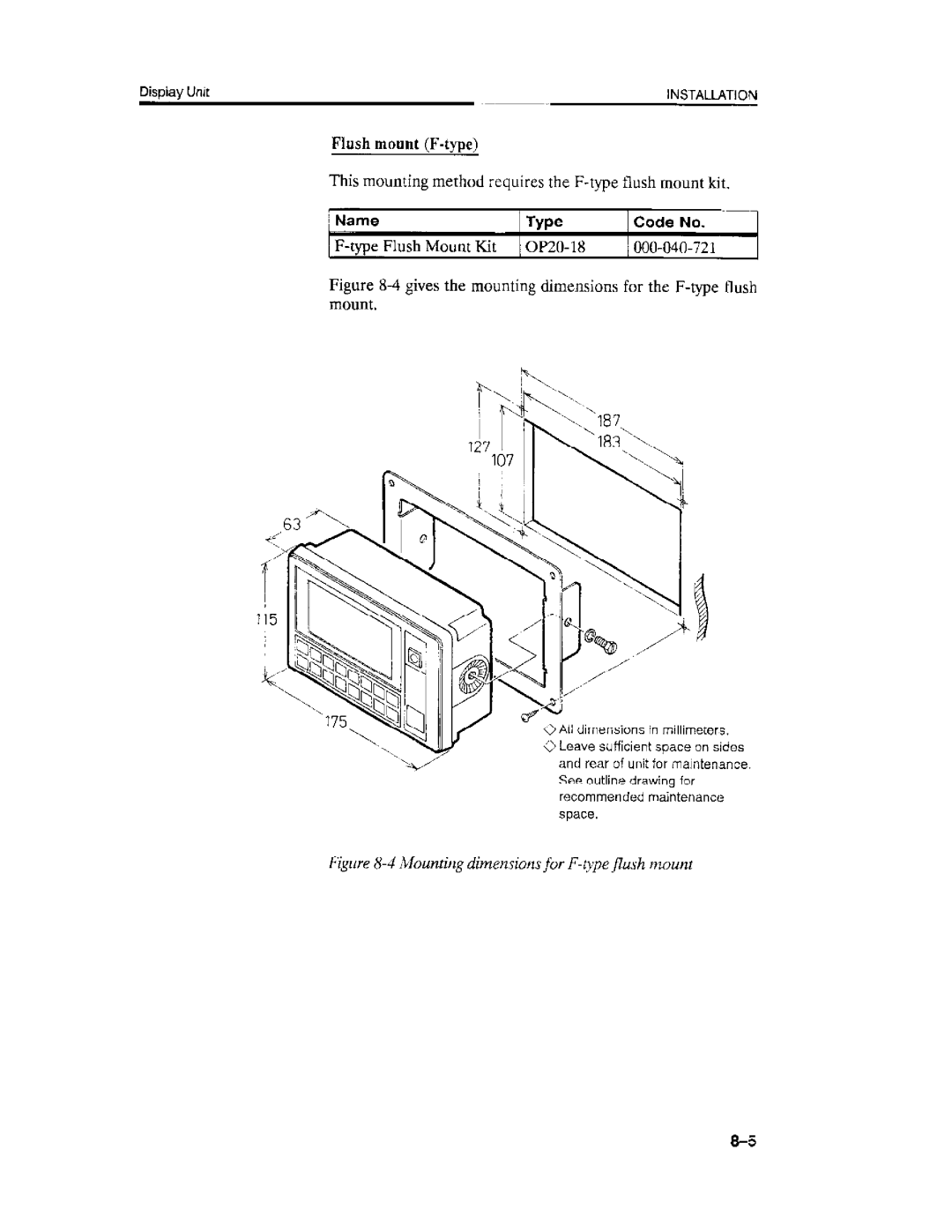 Furuno GP-50 manual 