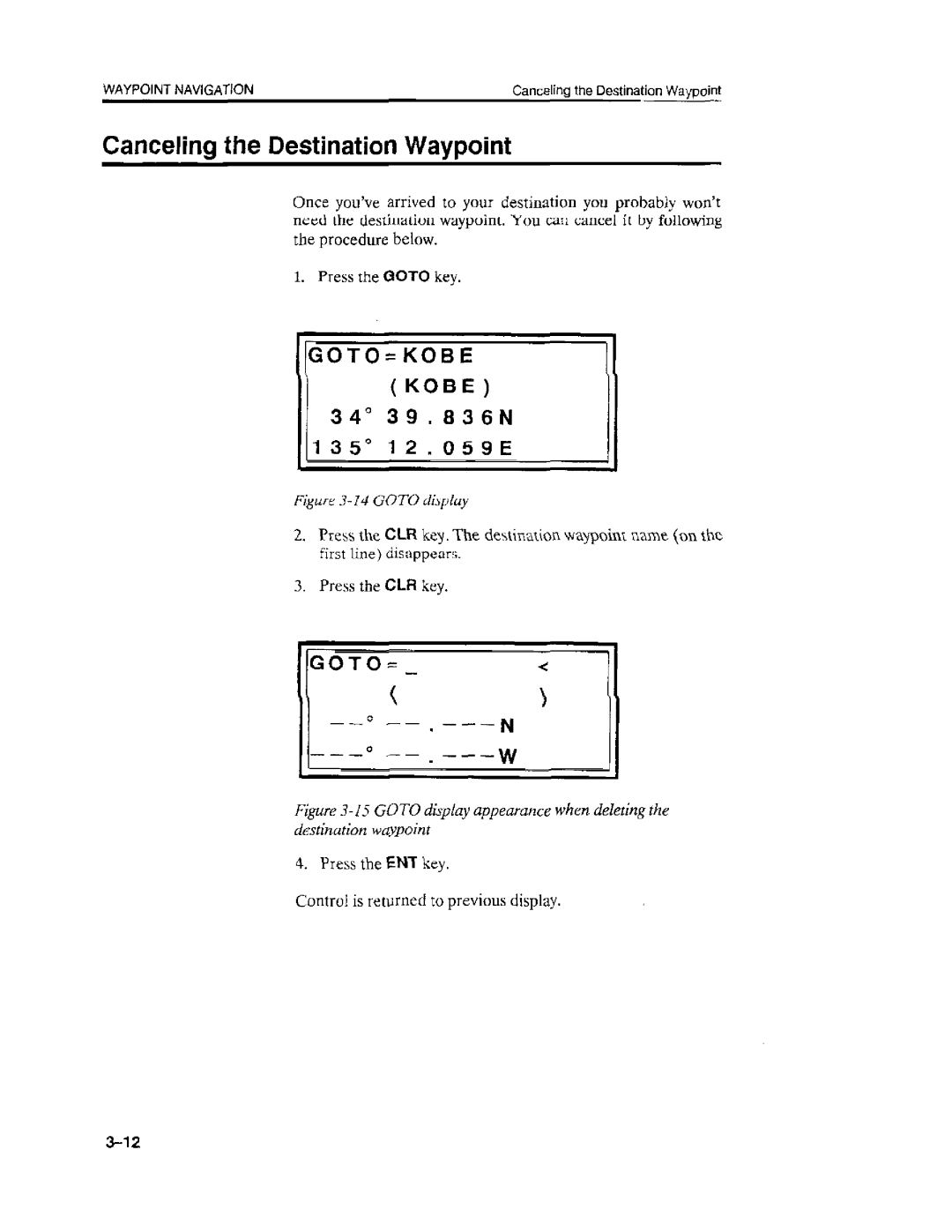 Furuno GP-50 manual 