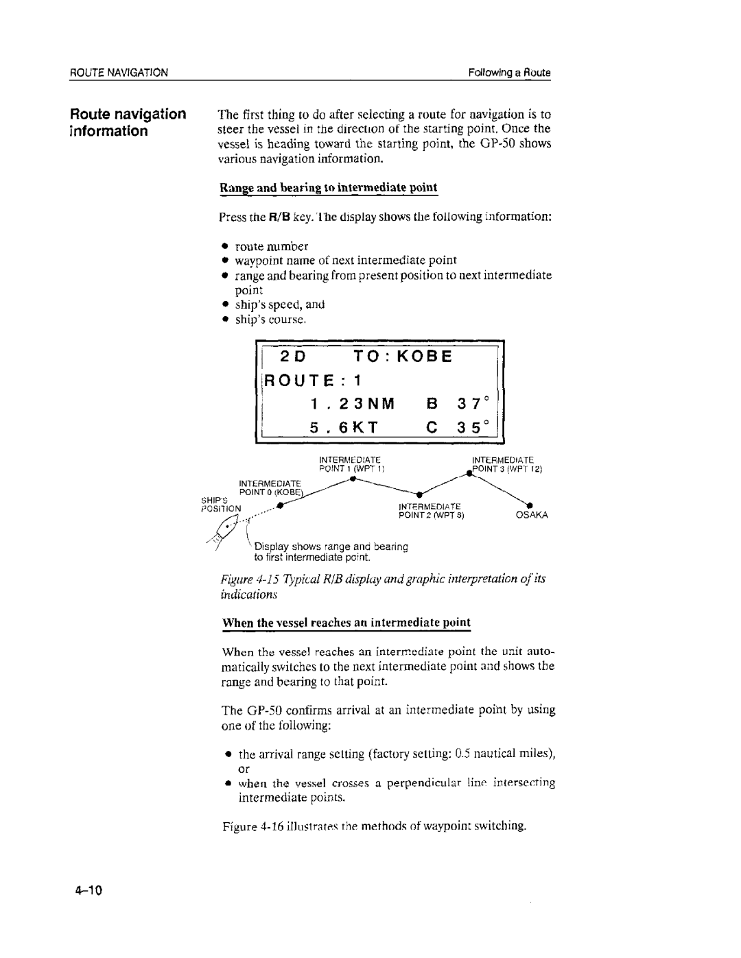 Furuno GP-50 manual 