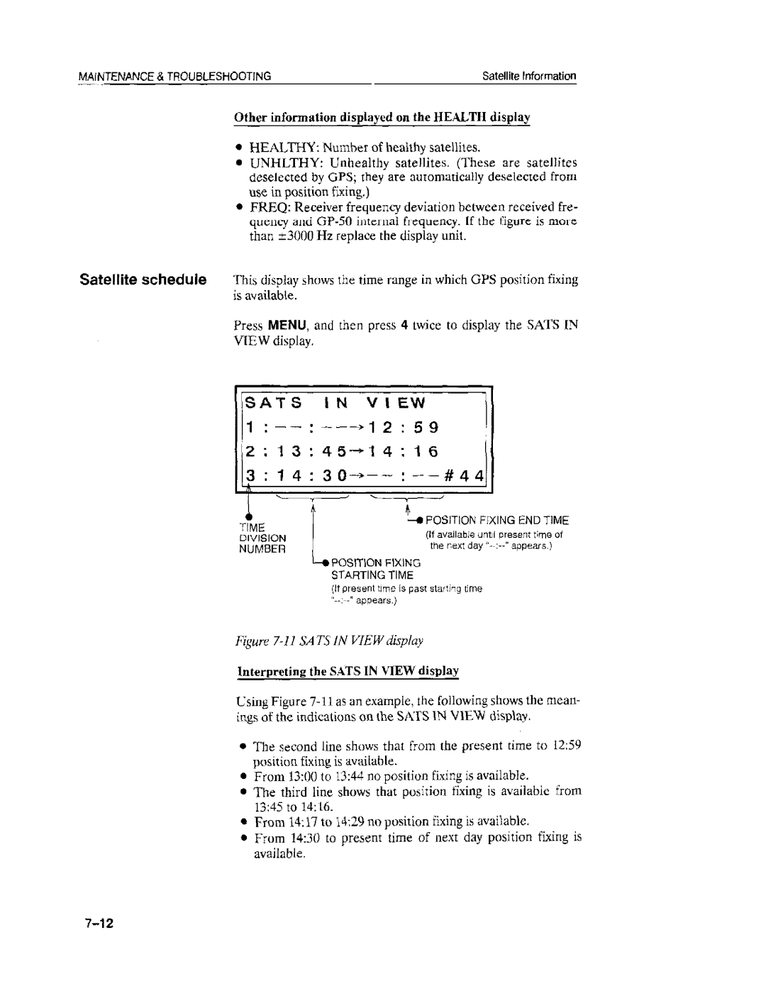 Furuno GP-50 manual 