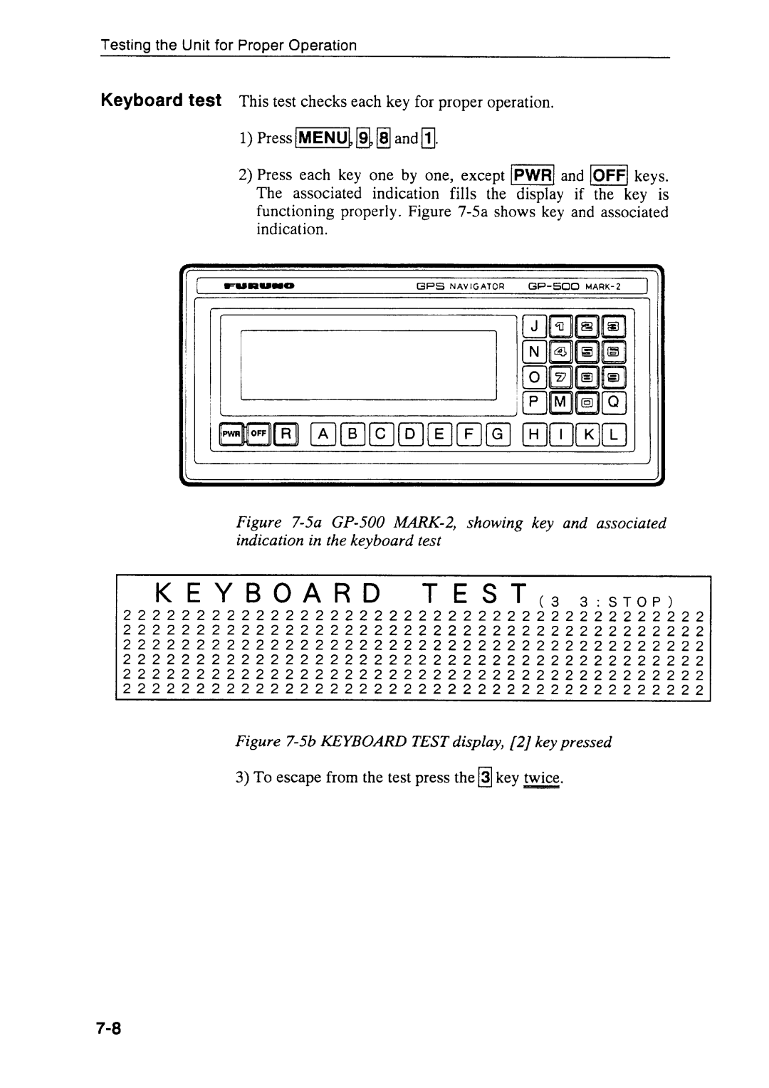 Furuno GP-500 MARK-2 manual 