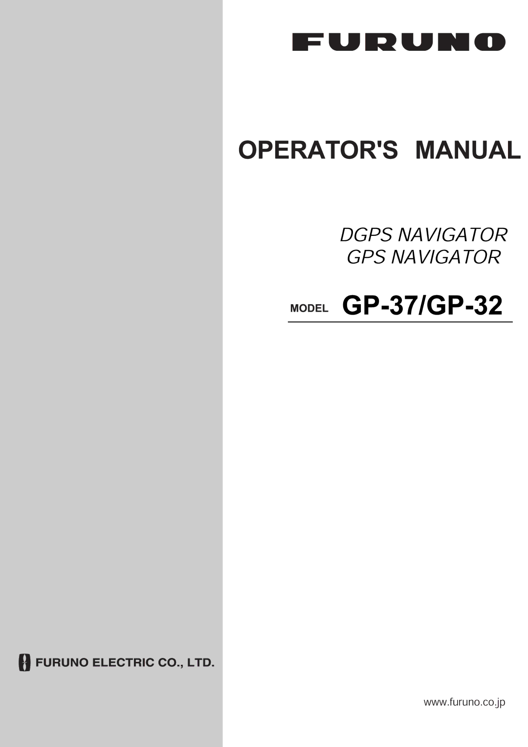 Furuno GP32 manual 