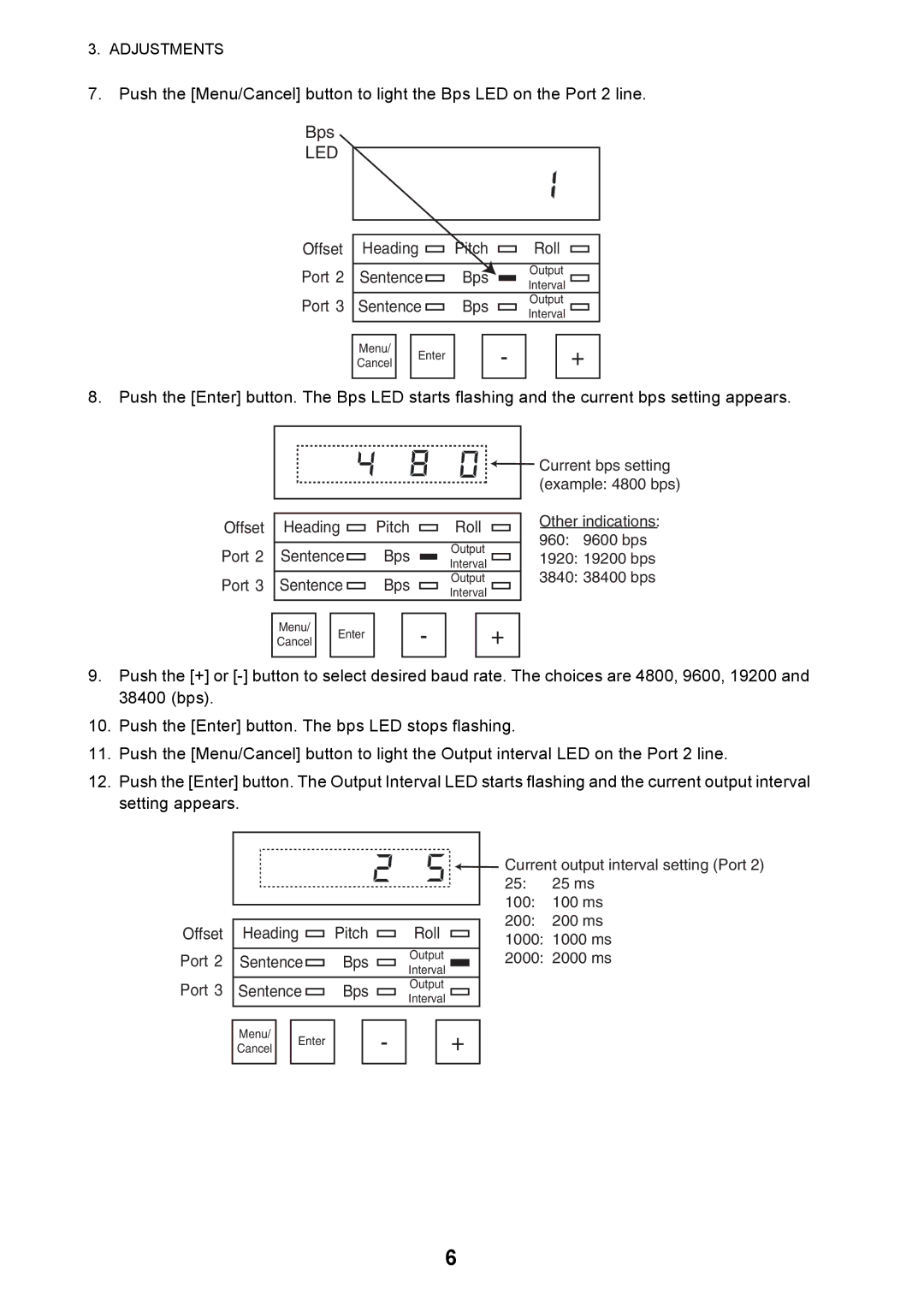 Furuno IF-NMEASC manual Output Processing 