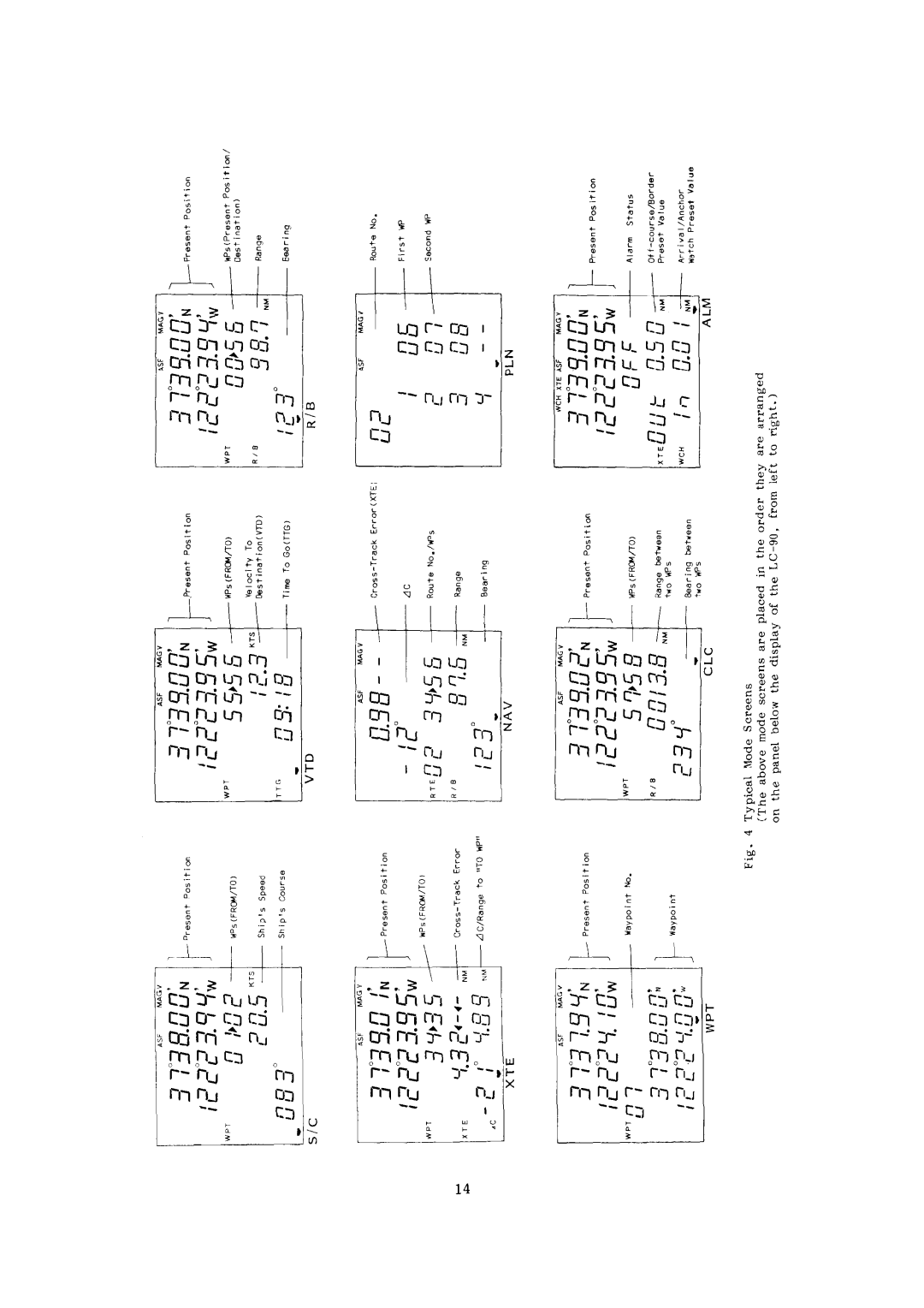 Furuno LC-90 manual 