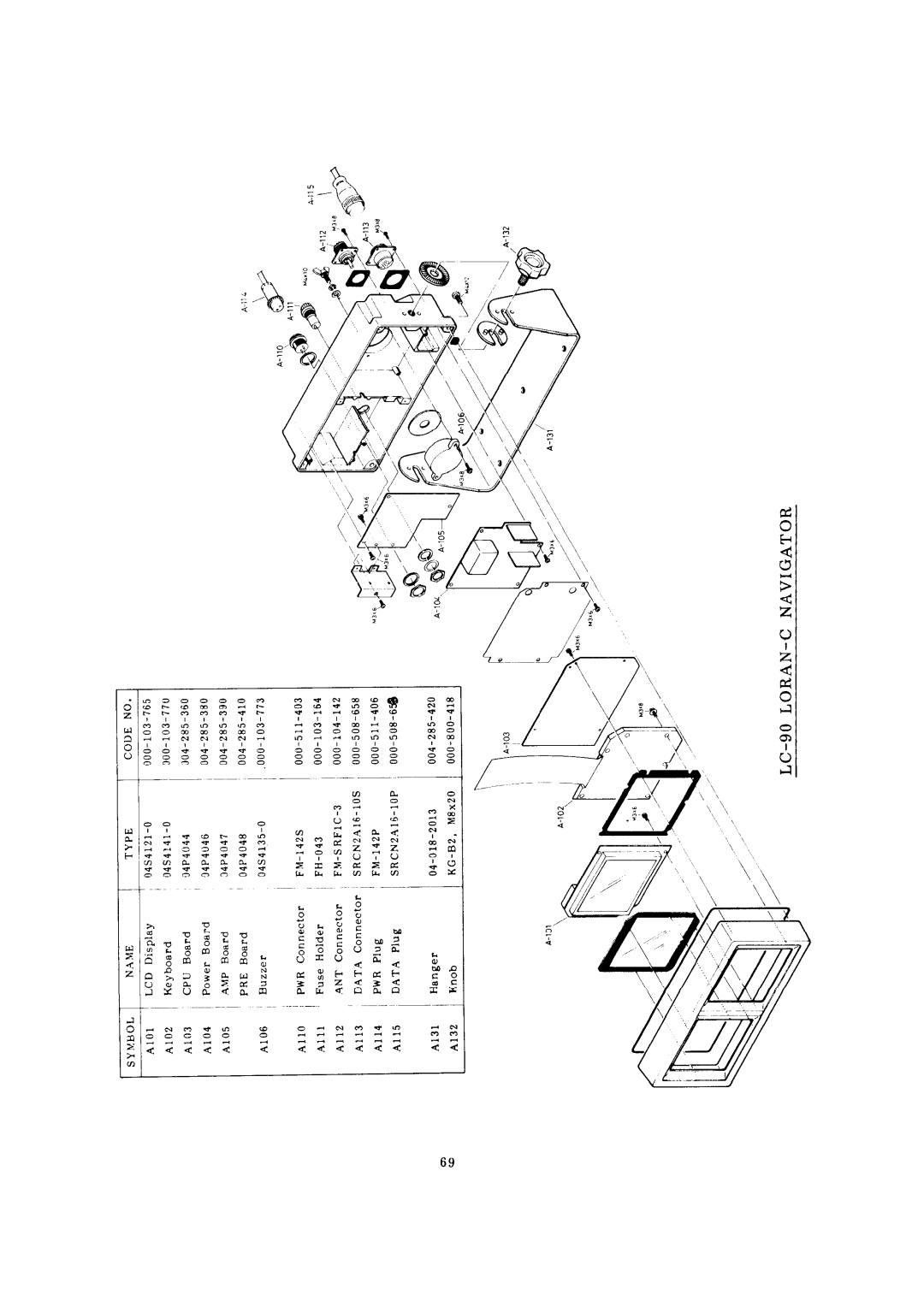 Furuno LC-90 manual 