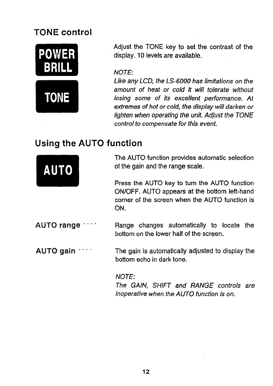 Furuno LS-6000 manual 