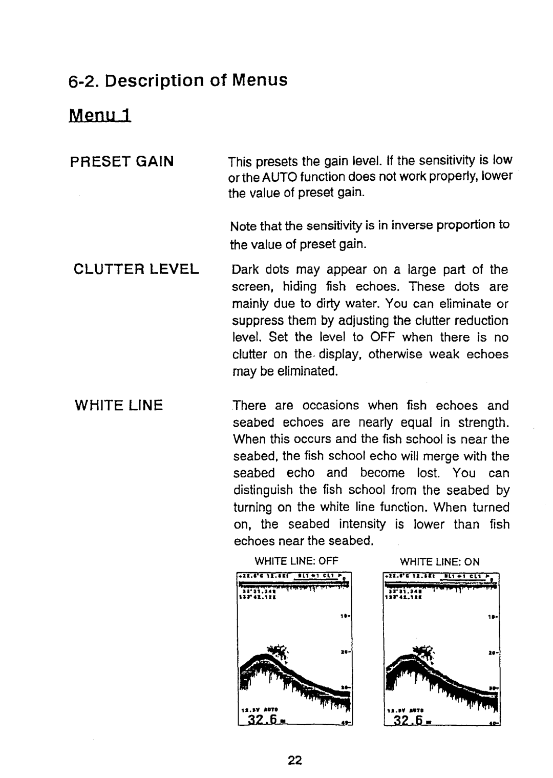 Furuno LS-6000 manual 