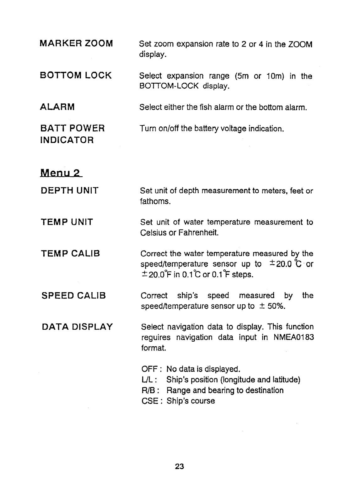 Furuno LS-6000 manual 