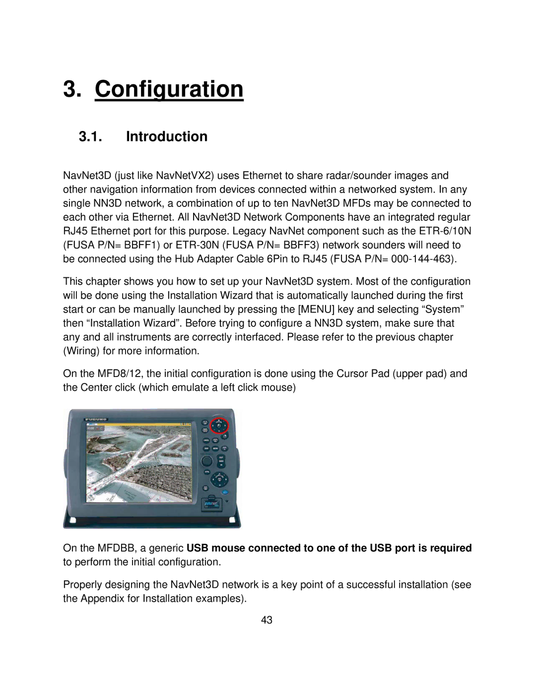 Furuno MFD8/12/BB manual Configuration, Introduction 