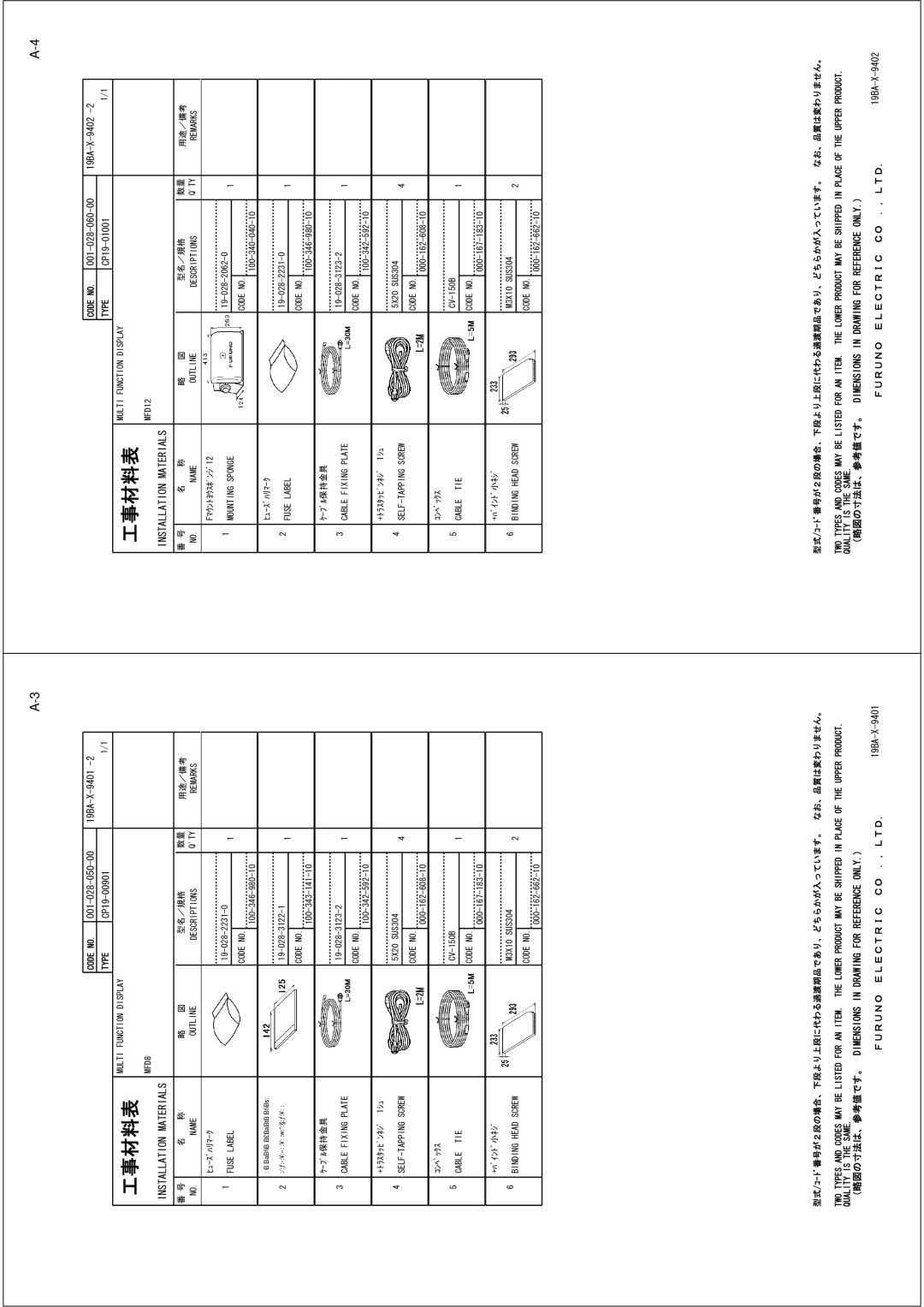 Furuno MFD8/12/BB manual +056#..#6+10/#64+#.5 