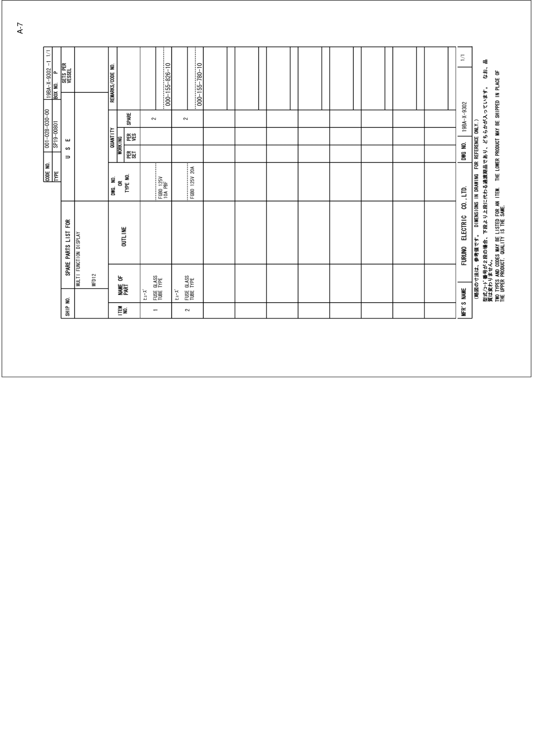 Furuno MFD8/12/BB manual  