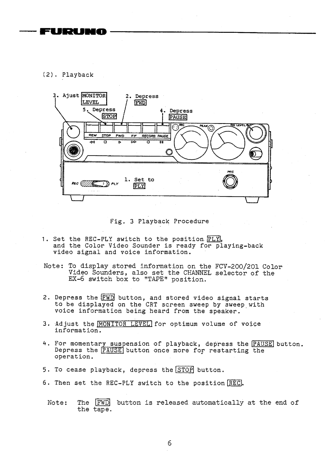 Furuno MT-12 manual 